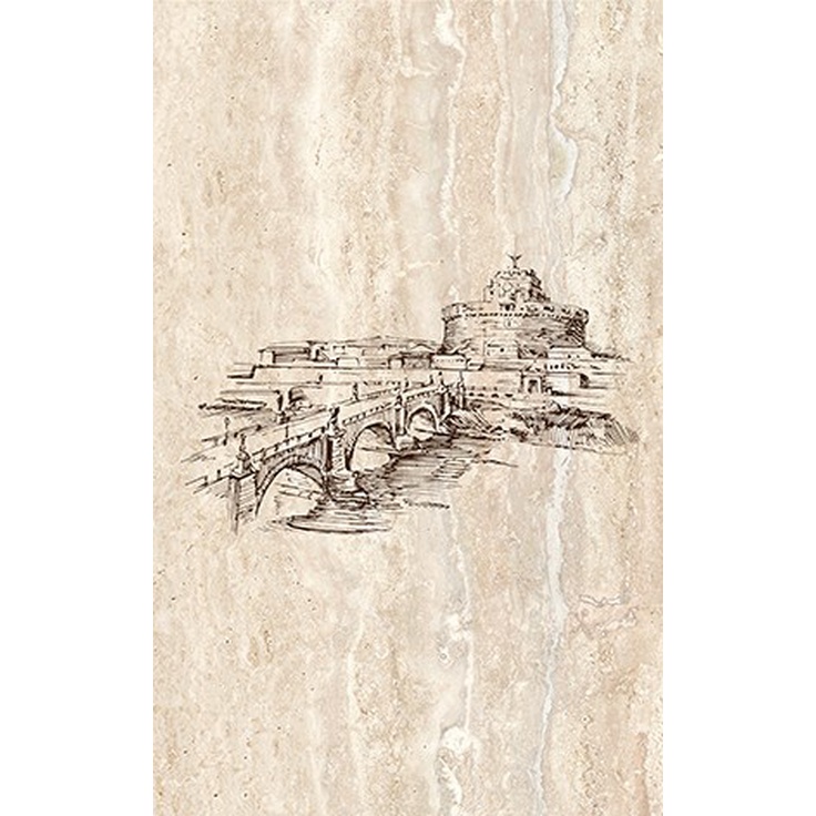 Ceramica Classic Efes Coliseum Coliseum-1  Iglesia Декор 25x40 см, Россия, под камень  - фото 1