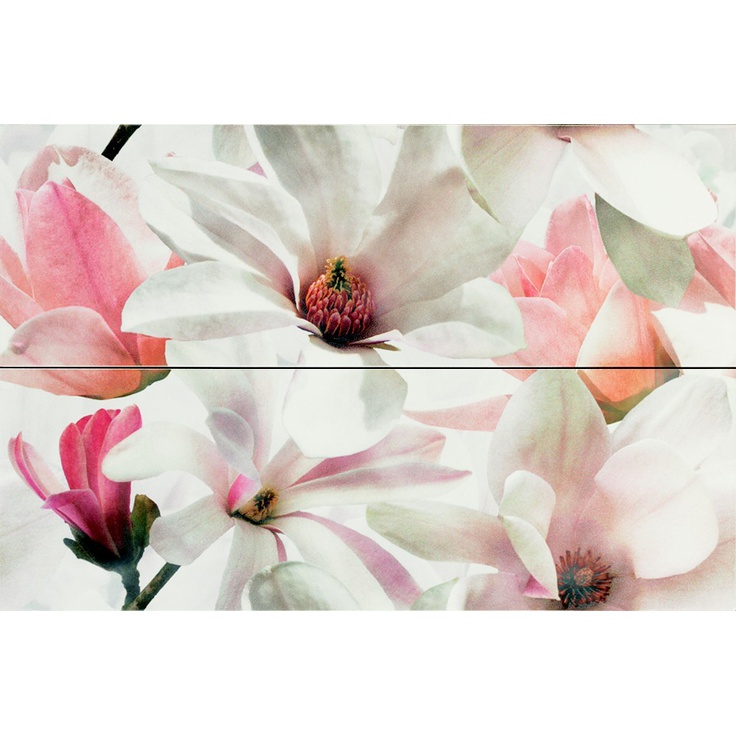 Ceramicas Myr Dream Coral Decor-827 Панно 40x60 см, Испания, под обои  - фото 1