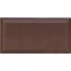 Ceranosa Plaqueta Biselado Chocolate/Marron Настенная плитка 10x20 см, Испания - фото 1