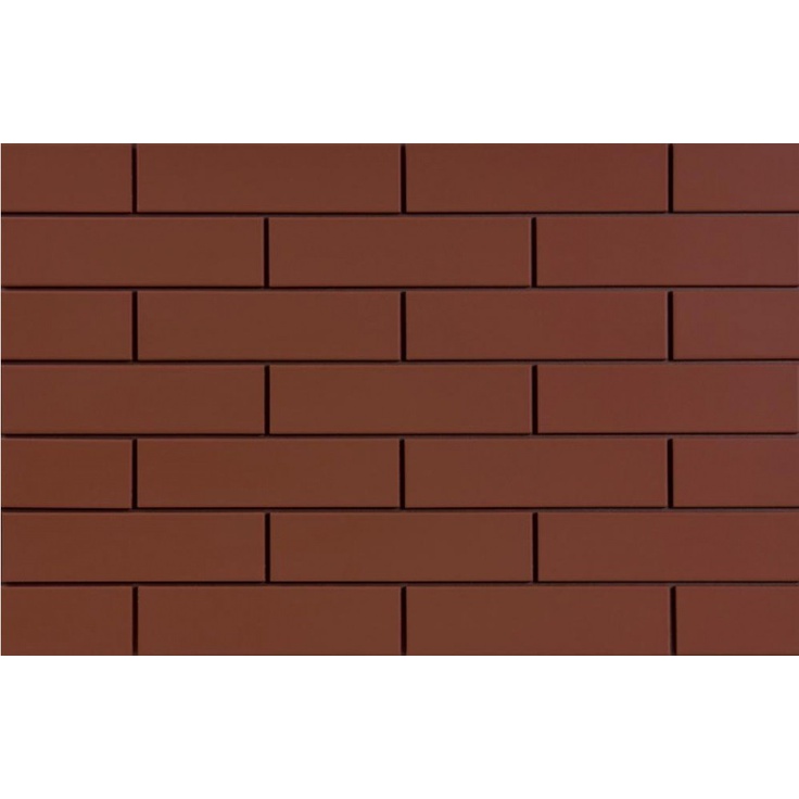 Cerrad Burgund 5903263449553 Facade Настенная плитка 6,5x24,5 см, Польша, под кирпич  - фото 1