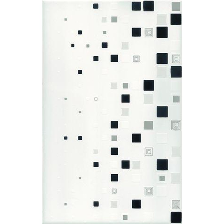 Cerrol Kwant/spring Kwant Bialo-Czarny Декор 25x40 см, Польша - фото 1