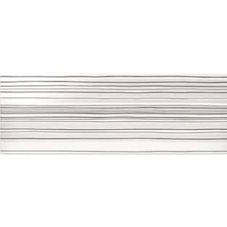 Roca Calypso Inserto Stripes Blanco Настенная плитка 25x70 см, Испания, под обои  - фото 1
