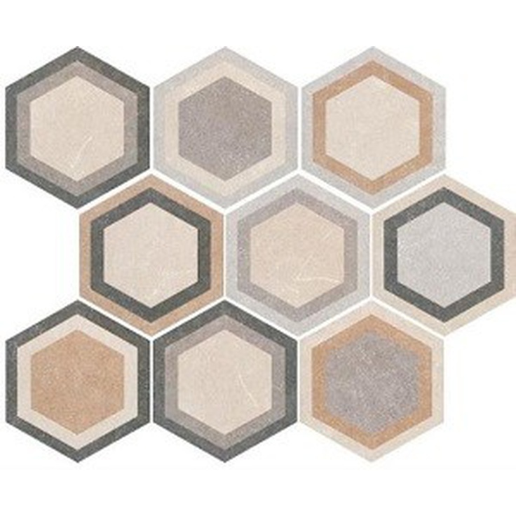 Codicer Traffic Combi Hex 25 Напольная плитка 22x25 см, Испания - фото 1
