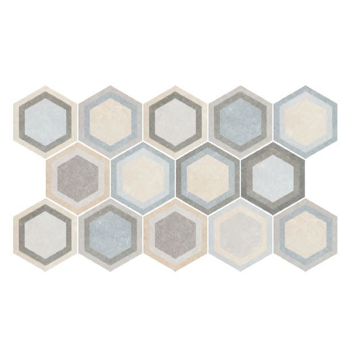 Codicer Traffic Hexagon Hexacolor Напольная плитка 22x25 см, Испания - фото 1