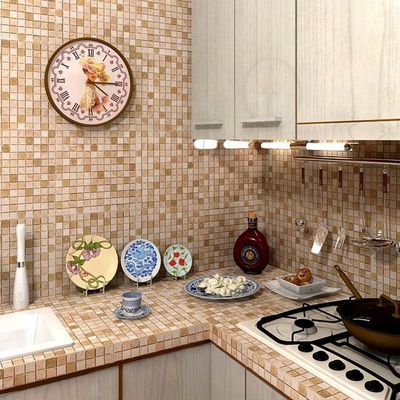 CV20087 Natural Stone 🏆 Polished Crema Marfil 2x2 30,5x30,5 мозаика от  Colori Viva купить керамическую плитку и керамогранит в Москве в магазине  3Дплитка