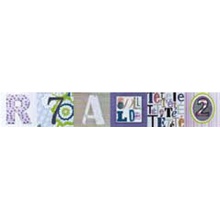 Colorker Mandalay Listelo School B Ocean/Violet Бордюр 9,6x60,5 см, Испания - фото 1 - фото 1