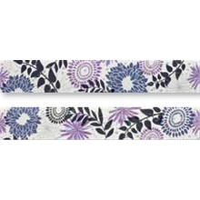 Colorker Mandalay Set Listelo Blossom Ocean Violet Бордюр 9,3x60,5 см, Испания - фото 1 - фото 1