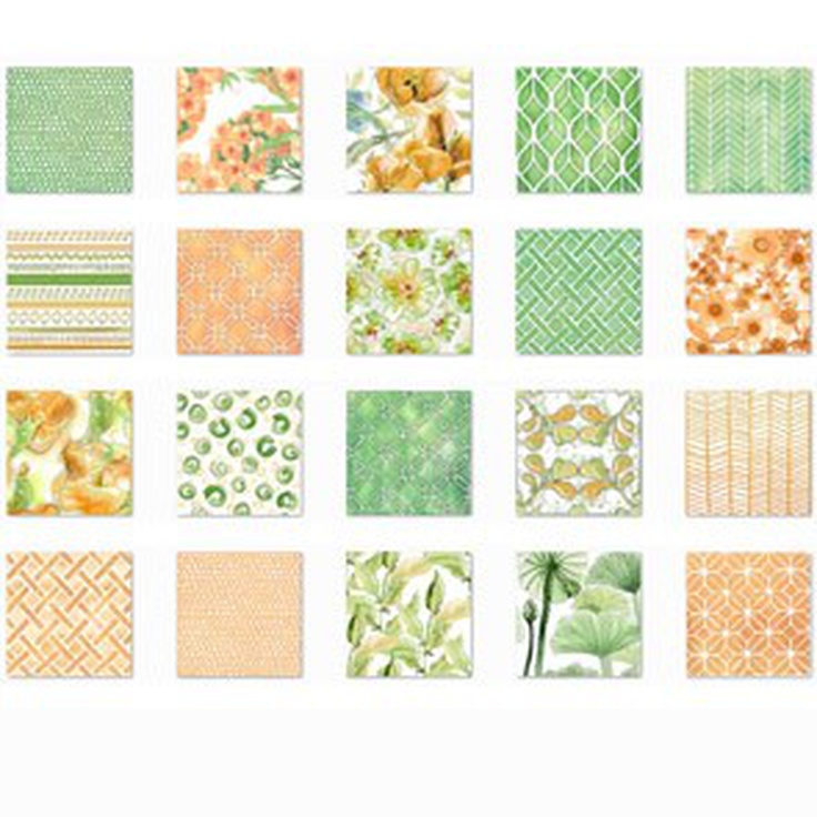 Del Conca Agata Preziosi Giada Декор 10,7x10,7 см, Италия, под обои  - фото 1