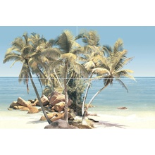 Дельта Керамика Mauritius P4-1D138  (из 4-х пл.) Панно 40x60 см, Россия - фото 1 - фото 1