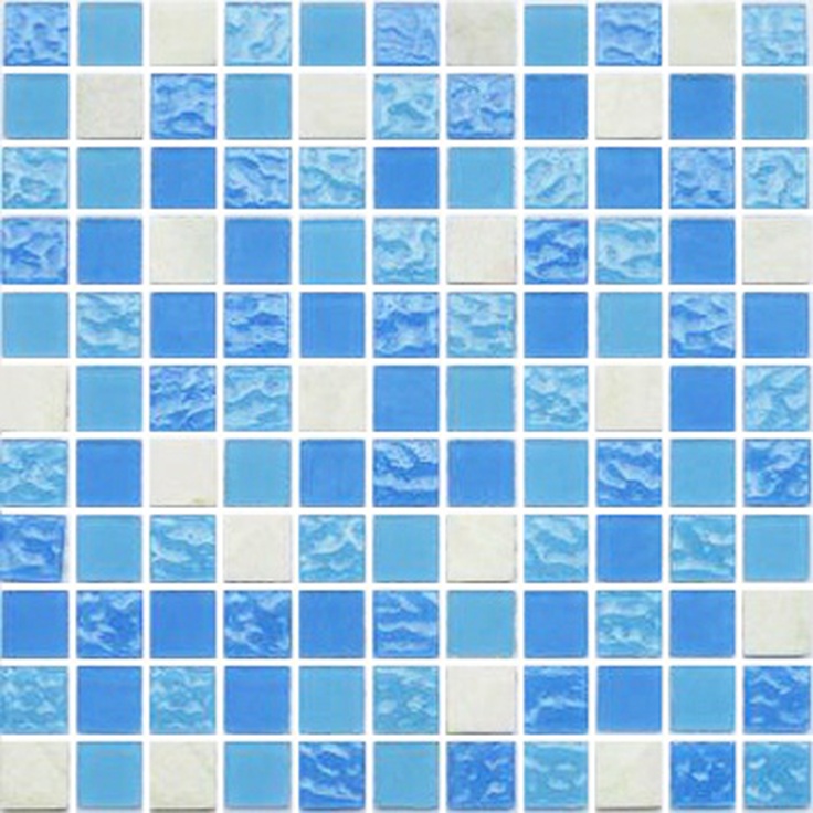 Domily Stone & Glass Series SG101 мозаика (2,5х2,5) Мозаика 30x30 см, Китай - фото 1