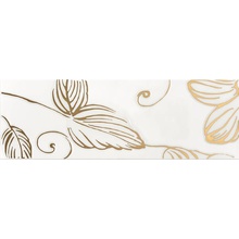 Domino Anya Gold White_02 (микс из 3-х штук) Декор 20x60 см, Португалия, под обои  - фото 1 - фото 1