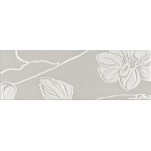 Domino Anya Flower Grey_03 (микс из 3-х штук) Декор 20x60 см, Португалия, под обои  - фото 1 - фото 1
