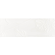 Domino Anya Flower White_03 (микс из 3-х штук) Декор 20x60 см, Португалия, под обои  - фото 1 - фото 1