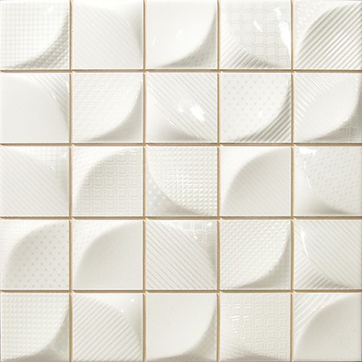 Dune 3D White  Напольная плитка 25x25 см, Испания - фото 1