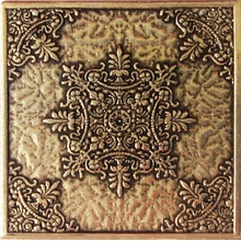 El Molino Boreal Luxor Shined Brass Настенная плитка 7,5x7,5 см, Испания - фото 1 - фото 1