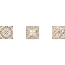 El Molino Boreal Taco Epoca Beige (3 вида) Вставка 14x14 см, Испания, под обои  - фото 1 - фото 1