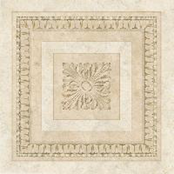 Europa Ceramica Crema Marfil Dec Antique Декор 45x45 см, Испания - фото 1