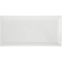 Fabresa Violetta Biselado BX Blanco Настенная плитка 10x20 см, Испания - фото 1 - фото 1