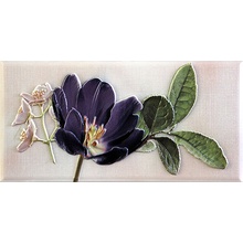 Fabresa Violetta Cenefa-3 Morado Бордюр 10x20 см, Испания, под обои  - фото 1 - фото 1