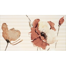 Fanal Living Décor Crema Flor  2 Декор 32,5x60 см, Испания - фото 1 - фото 1