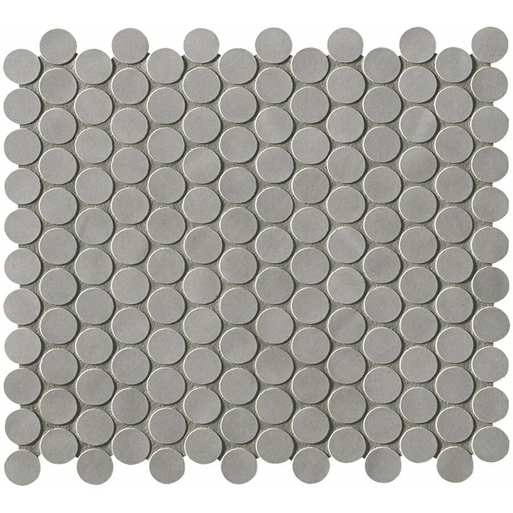 Fap Ceramiche Boston fK5V Cemento Mosaico Round Мозаика 29,5x32,5 см, Италия, под мозаику - фото 1