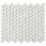 Fap Ceramiche Boston fK5W Gesso Mosaico Round Мозаика 29,5x32,5 см, Италия, под мозаику - фото 1