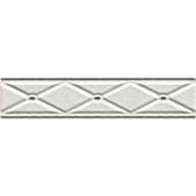 Fap Ceramiche Materia Brillante Classico Bianco Listello Бордюр 6,5x30,5 см, Италия - фото 1 - фото 1