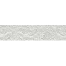Fap Ceramiche Materia Brillante Ricamo Bianco Listello-2 Бордюр 7x30,5 см, Италия - фото 1 - фото 1