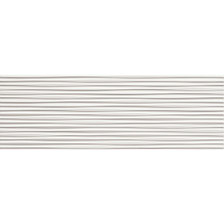 Fap Ceramiche Lumina fLMT Line White Matt Настенная плитка 25x75 см, Италия - фото 1