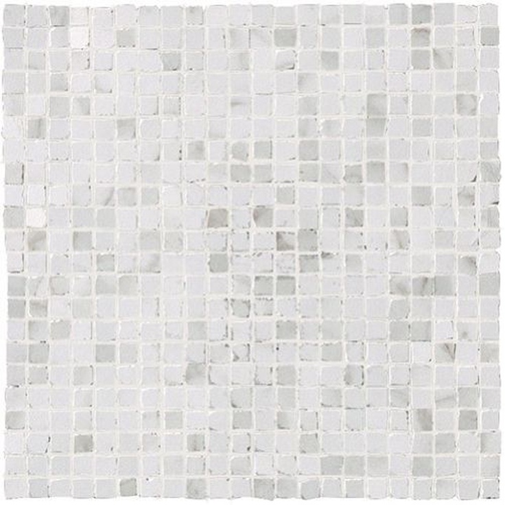 Fap Ceramiche Roma fLYP Calacatta Micromosaico Мозаика 30x30 см, Италия, под камень  - фото 1