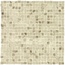 Fap Ceramiche Roma fLYU Travertino Micromosaico Мозаика 30x30 см, Италия, под камень  - фото 1