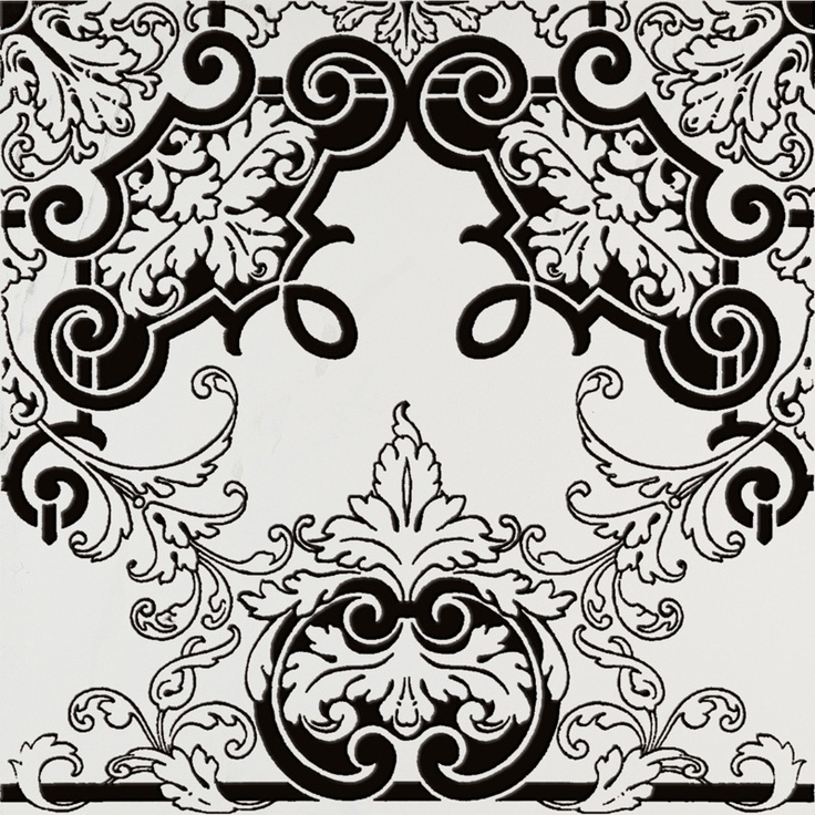 Fmg Marmi style Rosone Raccordo Statuario Venato Декор 60x60 см, Италия, под обои  - фото 1