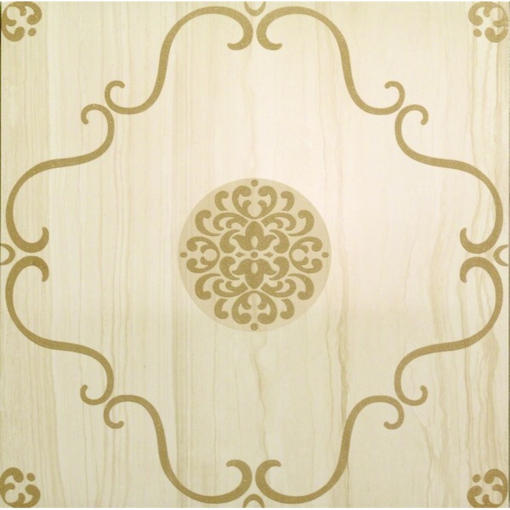 Fondovalle Stone Rain White Rosone Декор 59,5x59,5 см, Италия, под камень  - фото 1