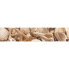 Golden Tile Sea Breeze Shells Бордюр 6x30 см, Украина - фото 1 - фото 1