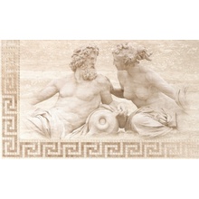 Gracia Ceramica Itaka Beige Decor Декор 30x50 см, для ванной, стиль: античность , цвет: бежевый, Россия, под обои - фото 1 - фото 1
