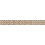 Gracia Ceramica Orion Beige 01 Бордюр 6,5x60 см, Россия, под обои  - фото 1