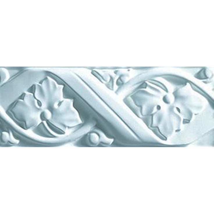 Ceramiche Grazia Boiserie GEM400 Indaco Бордюр 8x20 см, Италия - фото 1