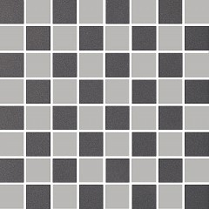 Ceramiche Grazia Retro MOR16 MOR16 Coal - Silver Мозаика 30x30 см, Италия, под мозаику - фото 1