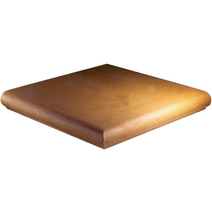 Gres de Aragon Natural Esquina Esc. 24 Ступень 33x33 см, Испания, под камень  - фото 1