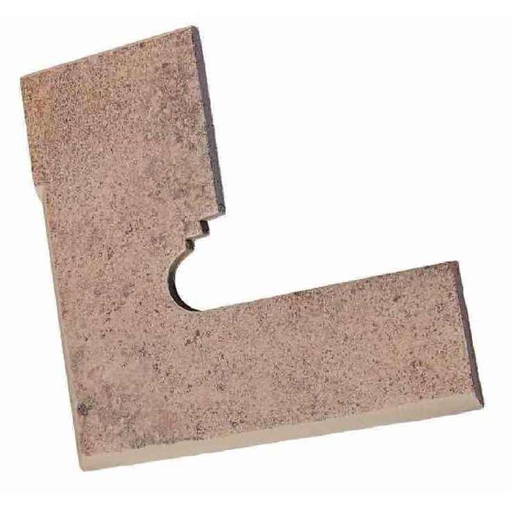 Gresmanc Tambora Zanquin Florentino IZDO Угол Левый Настенная плитка 27x28,8 см, Испания, под камень  - фото 1