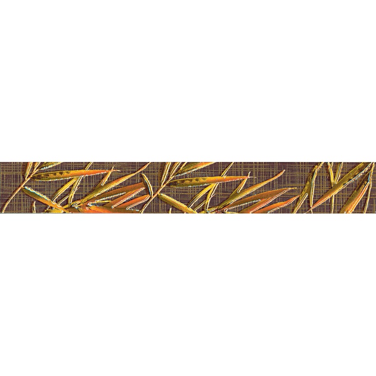 Grupa Paradyz Bambus Bambus Brown Бордюр 4,8x33,3 см, Польша - фото 1