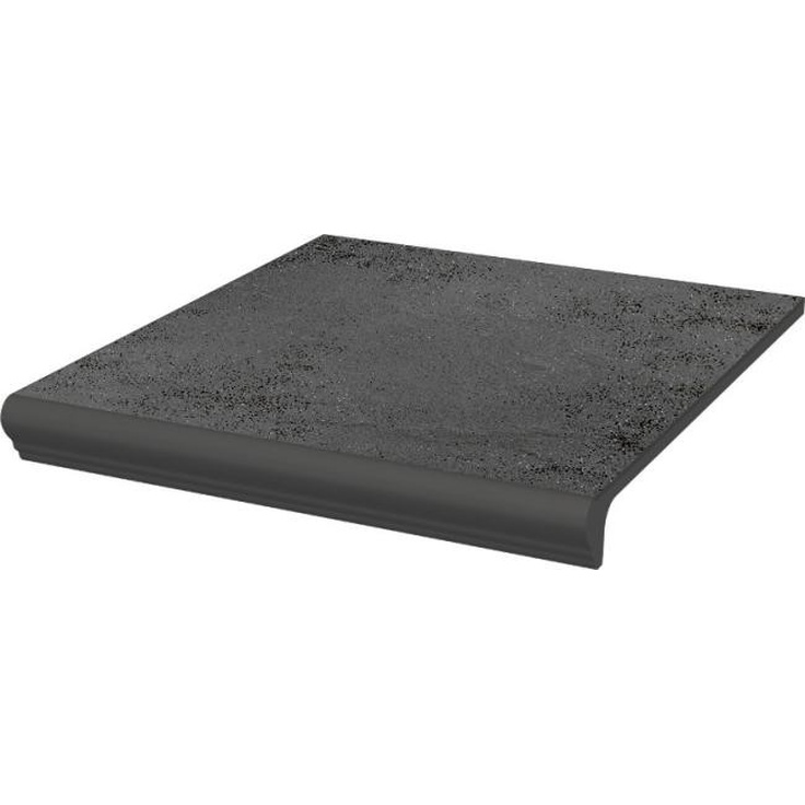 Grupa Paradyz Semir Grafit Stair Tread Nose Str Ступень 30x33 см, Польша, под камень  - фото 1