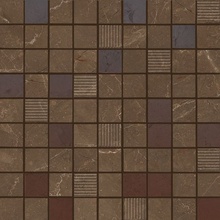 Ibero Pulpis Mosaico Domo Brown Мозаика 31,6x31,6 см, Испания - фото 1 - фото 1
