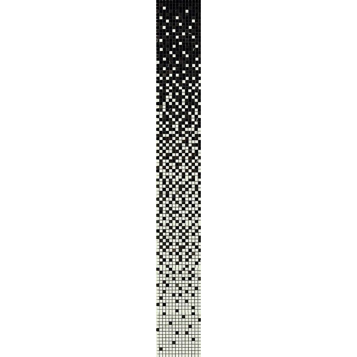 Impronta italgraniti Marmol D Digit Calacatta Mosaico Sfumato Декор 30,5x244 см, Италия, под мозаику - фото 1