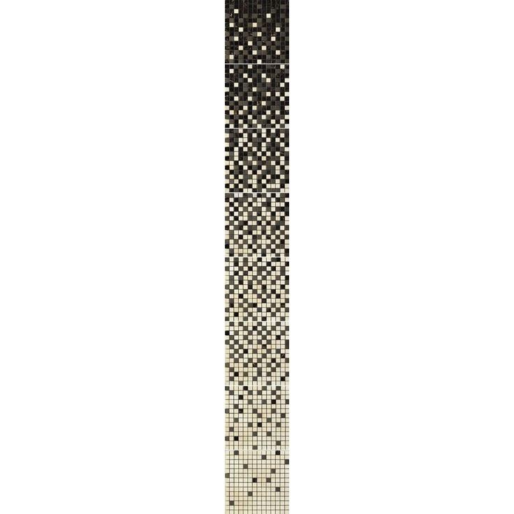 Impronta italgraniti Marmol D DG04MM Digit Marfil Mosaico Sfumato Декор 30,5x244 см, Италия, под мозаику - фото 1