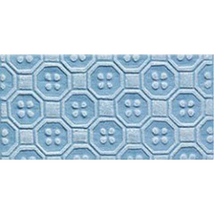 Impronta italgraniti Square Wall Blu Formel. Glitter Dec. Декор 12,5x25 см, Италия, под обои  - фото 1