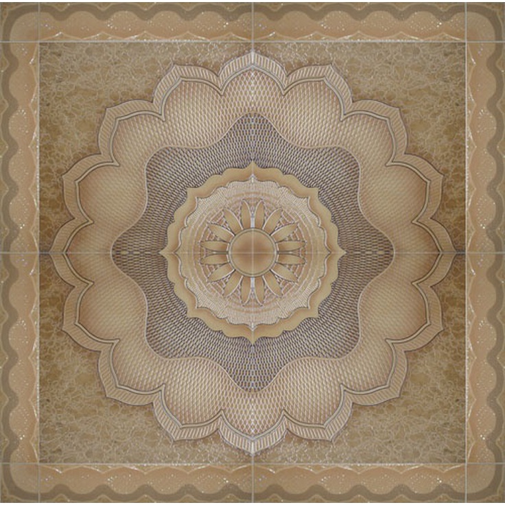 Infinity Ceramic Tiles Venezia Roseton Панно 120x120 см, Испания - фото 1