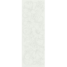 Iris Ceramica Victoria Pearl Floral 8 Декор 25x75 см, Италия - фото 1 - фото 1