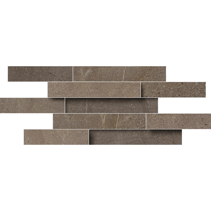 Italon Contempora (Контемпора) 620110000045 Бёрн Брик 3D Декор 28x78 см, Россия, под камень  - фото 1