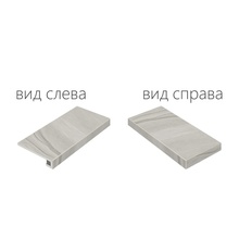 Italon Wonder 620070000619 Graphite Scalino Angolare Правая Угловая ступень 33x60 см, Россия, под камень  - фото 1 - фото 1